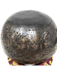 Cuenco Jhumka grabado especial. 22 cm 1.398 gr. 2