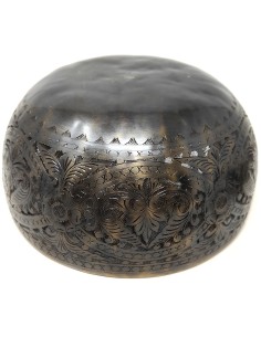 Cuenco Jhumka grabado especial. 20 cm 1.129 gr. 2
