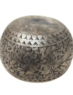 Cuenco Jhumka grabado especial. 18 cm 876 gr.