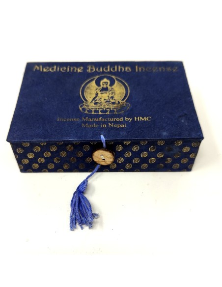 Caja de incienso en cordón "Buda de la Medicina"